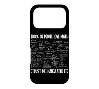 100 Percent Of People Love Math Math Club Student Geometry Case for iPhone 17 Pro