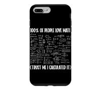 100 Percent Of People Love Math Math Club Student Geometry Case for iPhone 7 Plus/8 Plus