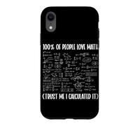 100 Percent Of People Love Math Math Club Student Geometry Case for iPhone XR