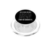 100 Percent Of People Love Math Math Club Student Geometry PopSockets PopGrip for MagSafe