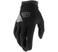 100% Ridecamp Womens Long Finger MTB Cycling Gloves Black/Charcoal