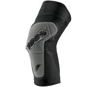 100 Percent Ridecamp Black/Gray Large Knee Guards