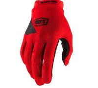 100 Percent Ridecamp Youth Gloves Red MX Motocross Off-Road MTB DH Quad BMX