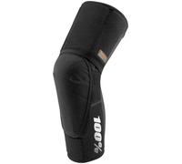 100 Percent Teratec + Black Medium Knee Guards