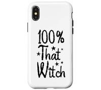 100 Percent That Witch Halloween Magic Case for iPhone X/XS