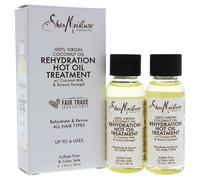 100 Percent Virgin Coconut Oil Rehydration Hot Oil Treatment by Shea Moisture for Unisex - 1 oz Treatment
