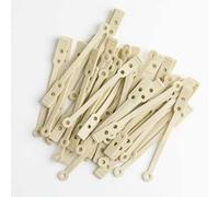 100 Perm Rubber Bands, 6 Pieces Of White Hair Dye Clips, Hairdressing Accessories, Elastic Curlers, Suitable For Home Salons And Hair Salons.