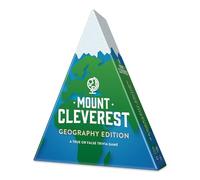 100 PICS MOUNT CLEVEREST - Geography Edition | True or False Trivia Game | Fun Family Card Game Adults & Kids | Party Games Kids Birthday | Travel Games | Gift Boys and Girls | Stocking Filler