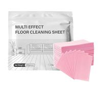 100 Piece Floor Cleaning Tablets, Upgraded Multi-Surface Floor Cleaner, Eco Friendly Kids Pet Safe, 30s Dissolve for Laminate Vinyl Tile Hard Floors (Peach Hibiscus)