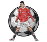 100 Piece Jigsaw Puzzle Game Wooden Cristiano Ronaldo For Kids