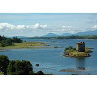 100 piece jigsaw puzzle,natural beauty,castle,england,united kingdom,stalker,great britain 45,5x35,5CM