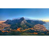 100 Piece Jigsaw Puzzles for Adults, Table Mountain, Cape Town, South Africa, 45.5x35.5CM Puzzles