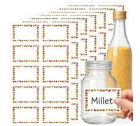 100 Piece Labels for Jars,Jar Labels,Jam Jar Label,Jam Label for Jars,for Crafts CanningLabel,Jams and Preserves,Kitchen Food Bottle