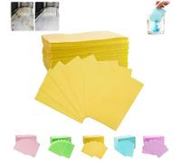 100 Piece Multi-Surface Floor Cleaning Tablets,Multiple Effect The Floor Clean,Multi-Effect Dissolvable Pre-Measured Deep Cleaning Solution for Tile & Vinyl Floors,Hardwood (Yellow, 100 piece)
