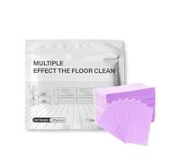 100 Piece Multi-Surface Floor Cleaning Tablets, Multiple Effect the Floors Clean, Concentrated Cleaner for Hardwood, Tile, Laminate, Floor Cleaner Tablets, Multi Effect Floors Cleaning Sheet (Purple)