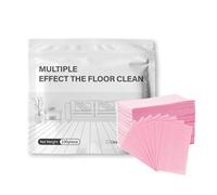 100 Piece Multi-Surface Floor Cleaning Tablets, Multiple Effect the Floors Clean, Concentrated Cleaner for Hardwood, Tile, Laminate, Floor Cleaner Tablets, Multi Effect Floors Cleaning Sheet (Pink)