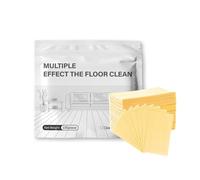 100 Piece Multi-Surface Floor Cleaning Tablets, Multiple Effect the Floors Clean, Concentrated Cleaner for Hardwood, Tile, Laminate, Floor Cleaner Tablets, Multi Effect Floors Cleaning Sheet (Yellow)