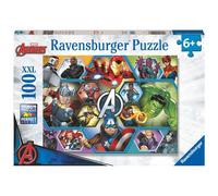 100 Piece Puzzle Ravensburger Marvel Bleu 49x36 cm