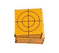100 Piece Reflector Target Set for Accurate Measurement in Building and Infrastructure Projects (50x50mm)