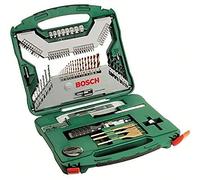 100-Piece X-Line Titanium Drill and Screwdriver Bit Set Wood, Masonry