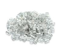 100 Pieces Aluminum Hair Clips For Stage Performances Daily Use Lightweight Extension Holders Accessories Long Lasting Hair Extension Clips