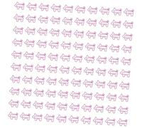 100 Pieces Artistic Decorative Paper Clips, Cartoon PET Materials, Seal for Document Binding Classroom Activities, Bookmarks, Clasps, Document Folder