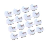 100 Pieces Beautiful White Flowers Patterned Envelopes from Premium 200g Paper Perfect for Letters and Note Paper Envelopes