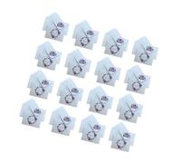 100 Pieces Beautiful White Flowers Patterned Envelopes from Premium 200g Paper Perfect for Letters and Note Old Floral Envelopes