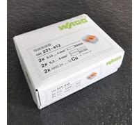 100 pieces/box 221-412 New For Wago Conductor Compact Connectors