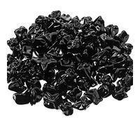 100 Pieces Christmas Anthracite Coal Fake Coal Plastic Coal Toy Small Lumps of Coal Santa's Naughty or Nice Gifts for Santa Stocking Filler Christmas Shopping List