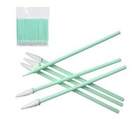 100 Pieces Cotton Buds Cleaning Sticks, Foam Cleaning Sticks, Foam Tips Cleaning Swabs, Multipurpose Foam Swabs Set, for Keyboard Computer Motherboards Camera Cleaning