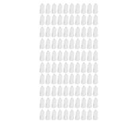 100 Pieces Dispensing Plugs for Bulk Adhesive Applications Featuring Sturdy Construction in Various Colors Threaded Dispensing Plugs