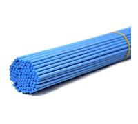 100 Pieces Fiber Diffuser Replacement Sticks For Aroma Fragrance (20cm x 3mm, Ice Blue)