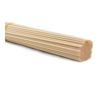 100 Pieces Fiber Diffuser Replacement Sticks For Aroma Fragrance (25cm x 3mm, Beige)