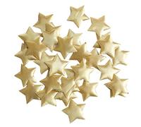 100 Pieces Glitter Gold Star Confetti Sprinkle Iridescent Metallic Decor, Gold 5 pointed star, 100 Pcs