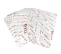 100 Pieces Greaseproof Paper Sheets 38X28 cm Retro Newspaper Printing Style