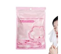 100 Pieces Individually Wrapped Thick Absorbent Compressed Towels for Travel and Camping for Office, Gym, Hiking,