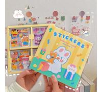 100 Pieces Kawaii Stickers, Chinese Stickers, Cute Stickers, Girl Stickers, Rabbit Stickers for Diary, Scrapbooking Album DIY Notebooks, Mobile Phones, Laptops
