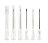 100 Pieces Luer Lock Needles 16 Gauge 32mm Single Pack with Injection Syringe Accessories Suitable for Refillable Liquids, Inks, Livestock and Industrial