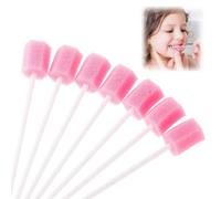 100 Pieces Mouth Swabs,Mouth Sponges on Stick for Elderly Mouth Swabs for end of Life Care Sponge on A Stick Mouth Sponges for Tooth Cleaning Tools for The Elderly, Babies, and Pets