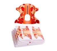 100 Pieces Nails Form Papers Practical Adhesive Manicure Training Supplies Stylish Nails Art Creation In Any Occasion Hard Adhesive Nail Forms