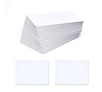 100 Pieces NFC 215 Cards, Programmable NFC Cards Blank NFC Tags NFC Chip NFC Business Card, Rewritable Ntag 215 NFC Tags Compatible with TagMo and Amiibo and All NFC Enabled Mobile Phones & Devices