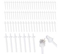 100 Pieces Nose Wax Sticks, Disposable Nose Hair Removal Sticks, Men Nose Waxing Applicators Kit for Nostril Cleaning