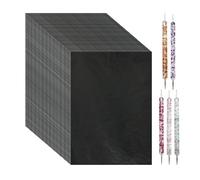 100 Pieces of Copy Paper and 5 Pieces of Dot Pens, Rectangular Copy Paper, Carbon Transfer Paper, Office Supplies