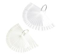 100 Pieces Of Nail Art Practice Color Board, Artistic Styling Design, Diy Art Craft Nail Display Board, Creative Color Testing Tool For Beginners.