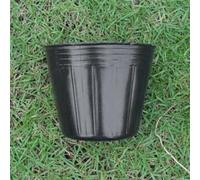 100 Pieces Plastic Nursery Pots for Garden Plants, Breathable Design for Healthy Plant Growth (6.5 * 6.5cm)