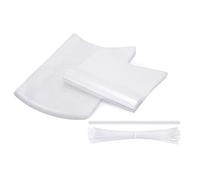 100 Pieces Poultry Shrink Wrap Bags Transparent Heat Shrink Bags