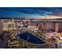100 Pieces Puzzles Aerial View Of Las Vegas Nevada Family Challenging Games Home Decor Gifts 45,5x35,5CM