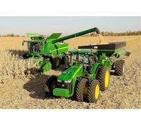 100 Pieces Puzzles For Adults Jigsaw Puzzles For Adults- Tractor Collecting Wheat Puzzle Jigsaw Puzzle Artwork Intellective Educational Toys Gifts 45,5x35,5CM