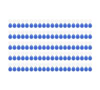 100 Pieces RFID Key Fob Keychain, Door Access Control Token Tags, Readable Proximity RFID Key Fobs for Residential Apartment Bus Subway, High Sensitivity ABS Material with Unique N (ID card)